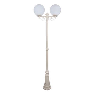 SIENA 2LT 2.4M 300MM OPAL POSTLIGHT BEIGE