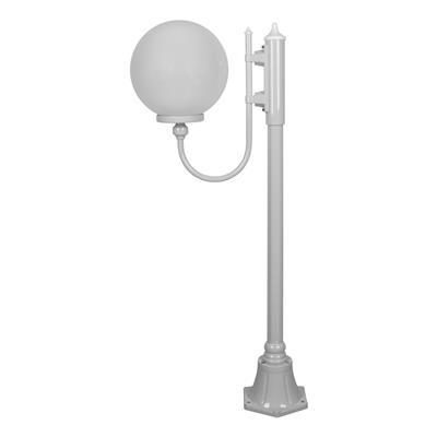 LISBON 1LT 1.32M 300MM OPAL POSTLIGHT WHITE