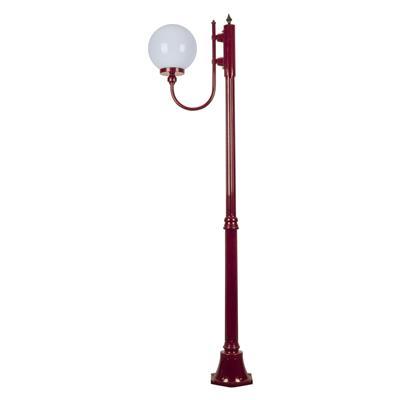 LISBON 1LT 1.94M 250MM OPAL POSTLIGHT BURGUNDY