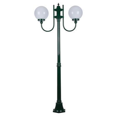 LISBON 2LT 1.94M 250MM OPAL POSTLIGHT GREEN