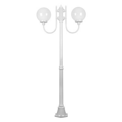 LISBON 2LT 1.94M 250MM OPAL POSTLIGHT WHITE