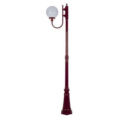 LISBON 1LT 2.29M 250MM OPAL POSTLIGHT BURGUNDY