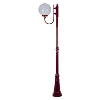LISBON 1LT 2.29M 300MM OPAL POSTLIGHT BURGUNDY