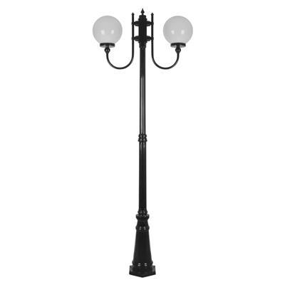 LISBON 2LT 2.29M 250MM OPAL POSTLIGHT BLACK