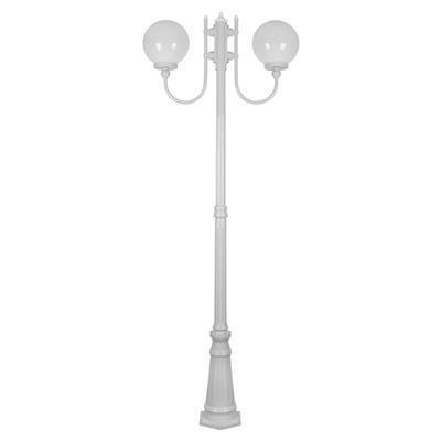 LISBON 2LT 2.29M 250MM OPAL POSTLIGHT WHITE
