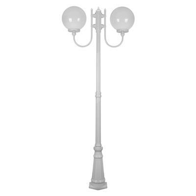 LISBON 2LT 2.29M 300MM OPAL POSTLIGHT WHITE