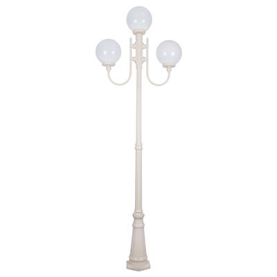LISBON 3LT 2.54M 250MM OPAL POSTLIGHT BEIGE