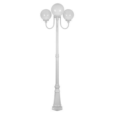 LISBON 3LT 2.29M 250MM OPAL POSTLIGHT WHITE
