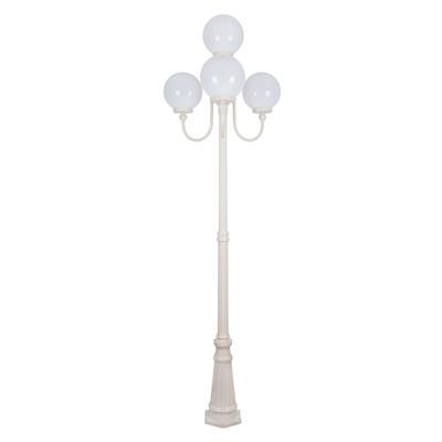 LISBON 4LT 2.54M 250MM OPAL POSTLIGHT BEIGE