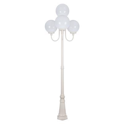 LISBON 4LT 2.54M 300MM OPAL POSTLIGHT BEIGE