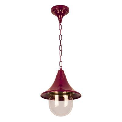 MONACO CHAIN PENDANT E27 BURGUNDY