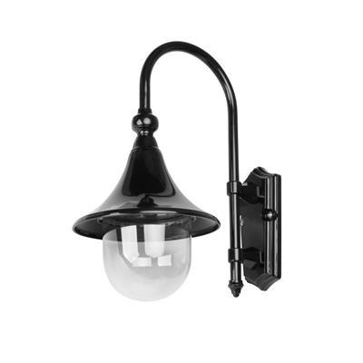 MONACO WALL BRACKET C-ARM E27 BLACK