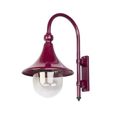 MONACO WALL BRACKET POST E27 BURGUNDY