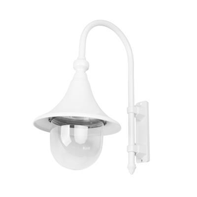MONACO WALL BRACKET POST E27 WHITE