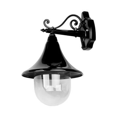MONACO WALL BRACKET S-ARM E27 BLACK