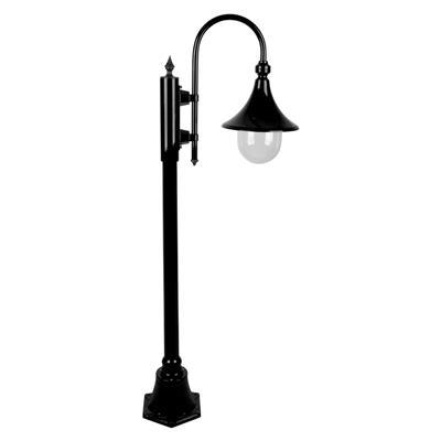 MONACO 1LT 1.35M POSTLIGHT E27 BLACK