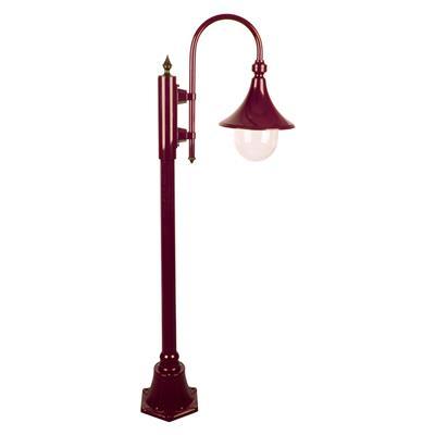 MONACO 1LT 1.35M POSTLIGHT E27 BURGUNDY