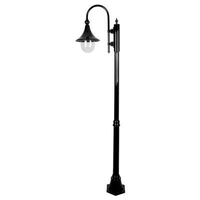 MONACO 1LT 1.98M POSTLIGHT E27 BLACK