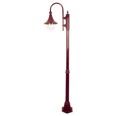 MONACO 1LT 1.98M POSTLIGHT E27 BURGUNDY