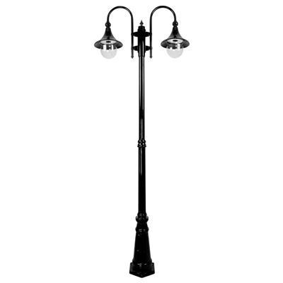 MONACO 2LT 2.35M POSTLIGHT E27 BLACK
