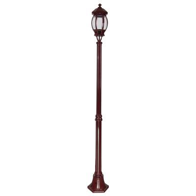 VIENNA 1LT 1.93M POSTLIGHT B22 BURGUNDY