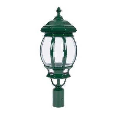 VIENNA-LARGE POST TOP B22 GREEN