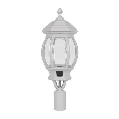 VIENNA-LARGE POST TOP B22 WHITE