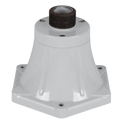 GTA-832 POST BASE C/W ADAP WHITE