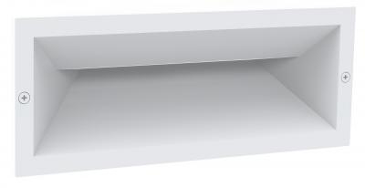 WALL LED 240V RECD WH RECT 3000K 13W IP65 59.8D (270 Lumens) WTY
