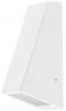 WEDGE WALL LIGHT GU10 316SS POWDERCOAT WHITE IP44