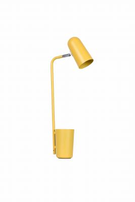 TABLE LAMP SES Matte YELLOW W160mm x H490mm WTY 1YR