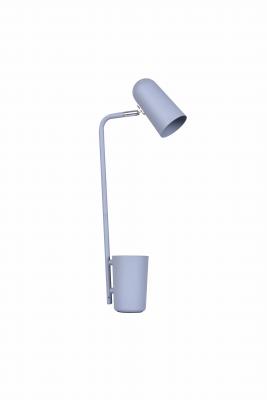 TABLE LAMP SES Matte GREY W160mm x H490mm WTY 1YR