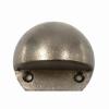 STEP EYELID LED 12V DC S/M Brass Nickel Plated RND 1W 3K IP65