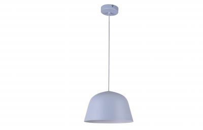 PENDANT ES 40W HAL Matte GREY Angled Dome OD250mm x H155mm 3m ca