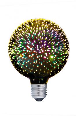 GLOBE LED Firework Effect ES G125 4W Multi Coloured 330D (50 Lum