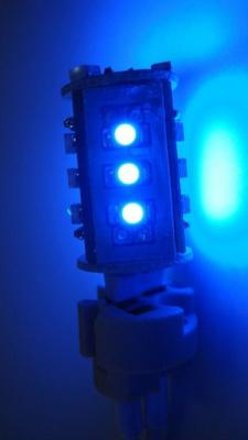 GLOBE LED 12V DC G4 (Corn Cob) 1.5W BLUE 180D (21 Lumens) WTY 3Y