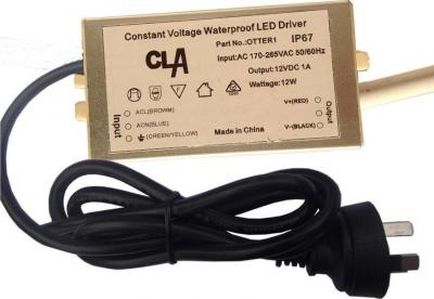 DRIVER LED 12V DC CONSTANT VOLT 1-12W (Load Min 1.2W Max 9.6W) (