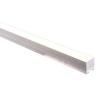Deep Square Aluminium Profile with Standard Diffuser - Kit - 3M