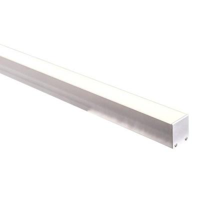 Deep Square Aluminium Profile with Standard Diffuser - Kit - 3M