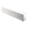 Deep Square Aluminium Profile with Standard Diffuser - Kit - 3M