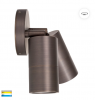 TIVAH Double Adjustable Wall Pillar Light Antique Brass