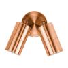 TIVAH Double Adjustable Wall Pillar Light Solid Copper