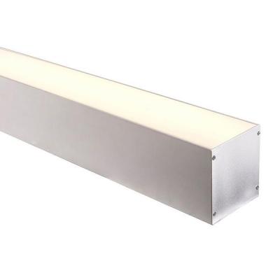Large Deep Square Aluminium Profile with Standard Diffuser - 1M