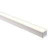 Large Square Winged Aluminium Profile + Standard Diffuser - 1M