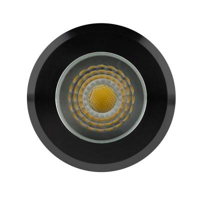 Mini Recessed Deck Light / In-ground Light Black