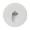 RECES MINI Round Step Light White Aluminium