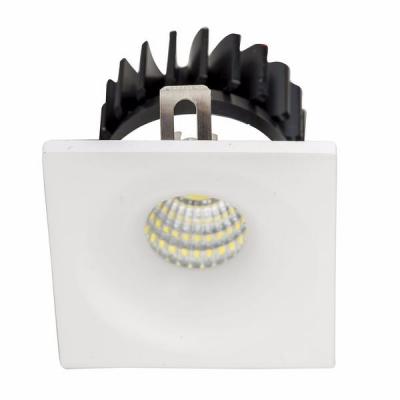 NICHE Mini square 3w LED Downlight White 38mm Cutout