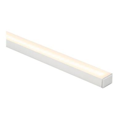 Shallow Square Aluminium Profile with Opal Diffuser - Kit - / me