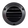Surface Mounted Step Light with Grill Black