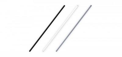 SPYDA 450mm Extension Rod - Satin White - Includes wiring loom